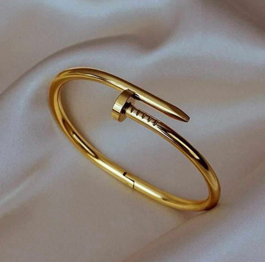 Bracelet Le Clou d’Or en acier inoxydable